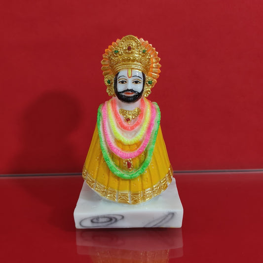 Shree Shyam Baba Murti | Haare ka Sahara Shree Shyam Baba Marble Murti | Multi-colors